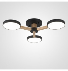 Люстра на штанге Imperiumloft TURNA Black TURNA01