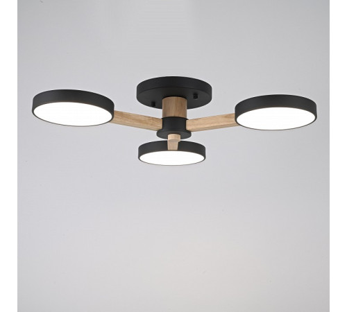 Люстра на штанге Imperiumloft TURNA Black TURNA01