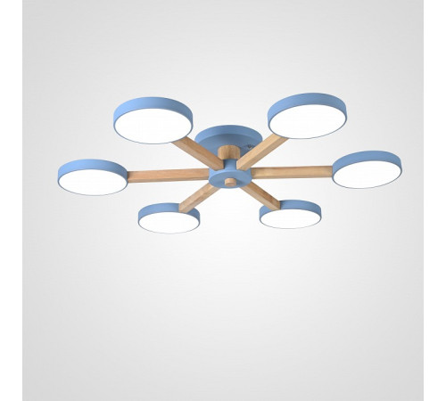 Люстра на штанге Imperiumloft TURNA Blue TURNA01