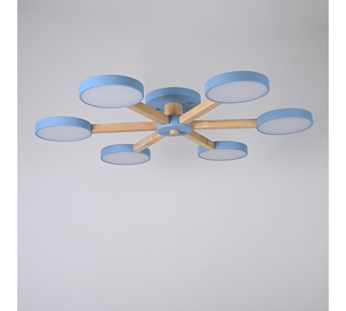 Люстра на штанге Imperiumloft TURNA Blue TURNA01