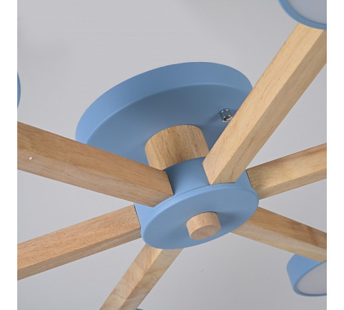 Люстра на штанге Imperiumloft TURNA Blue TURNA01