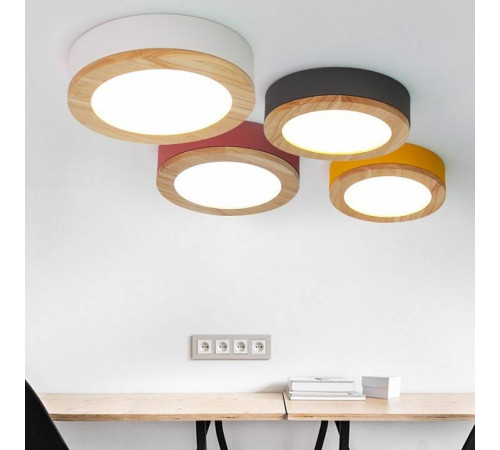 Накладной светильник Imperiumloft Wudda Белый WUDDA01