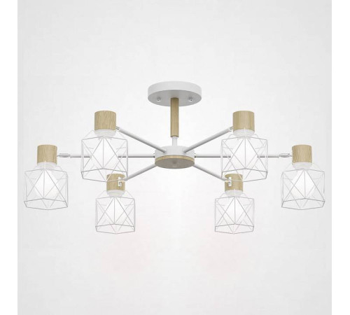 Люстра на штанге Imperiumloft Corf White CORF-B01