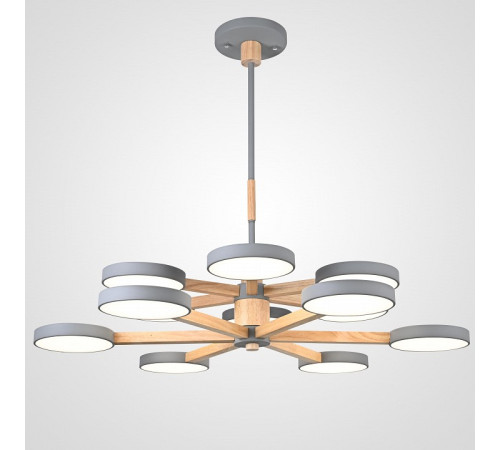 Люстра на штанге Imperiumloft TURNA Gray TURNA-DBL01