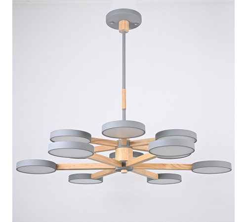 Люстра на штанге Imperiumloft TURNA Gray TURNA-DBL01