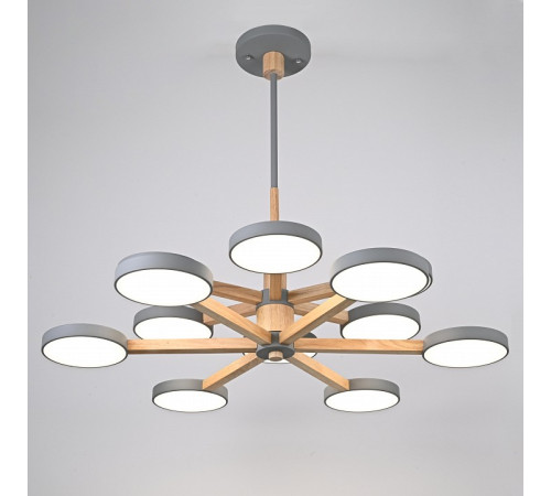 Люстра на штанге Imperiumloft TURNA Gray TURNA-DBL01