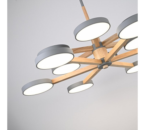 Люстра на штанге Imperiumloft TURNA Gray TURNA-DBL01