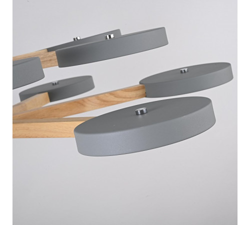 Люстра на штанге Imperiumloft TURNA Gray TURNA-DBL01