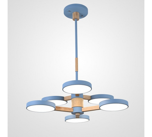 Люстра на штанге Imperiumloft TURNA Blue TURNA-DBL01
