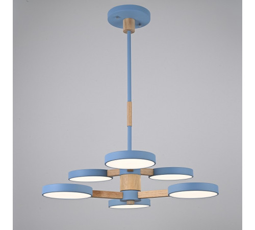 Люстра на штанге Imperiumloft TURNA Blue TURNA-DBL01