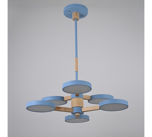 Люстра на штанге Imperiumloft TURNA Blue TURNA-DBL01