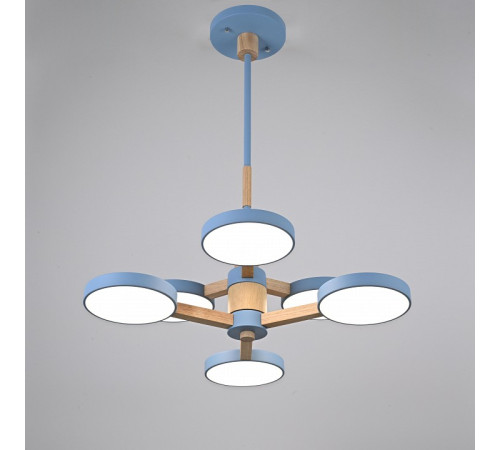 Люстра на штанге Imperiumloft TURNA Blue TURNA-DBL01