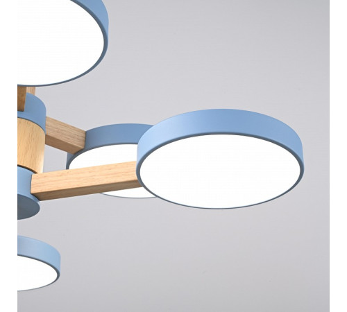 Люстра на штанге Imperiumloft TURNA Blue TURNA-DBL01