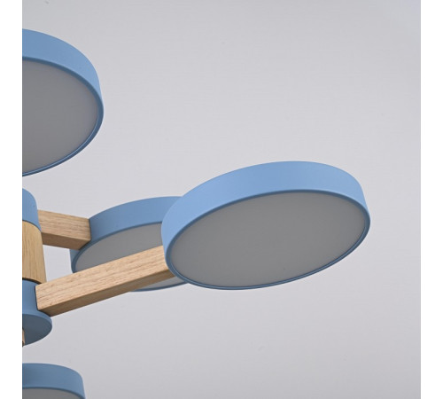 Люстра на штанге Imperiumloft TURNA Blue TURNA-DBL01