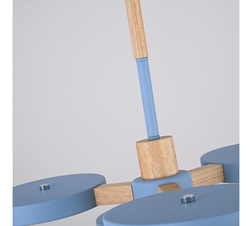 Люстра на штанге Imperiumloft TURNA Blue TURNA-DBL01