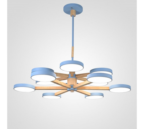 Люстра на штанге Imperiumloft TURNA Blue TURNA-DBL01