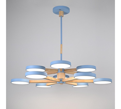 Люстра на штанге Imperiumloft TURNA Blue TURNA-DBL01