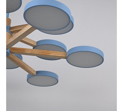 Люстра на штанге Imperiumloft TURNA Blue TURNA-DBL01