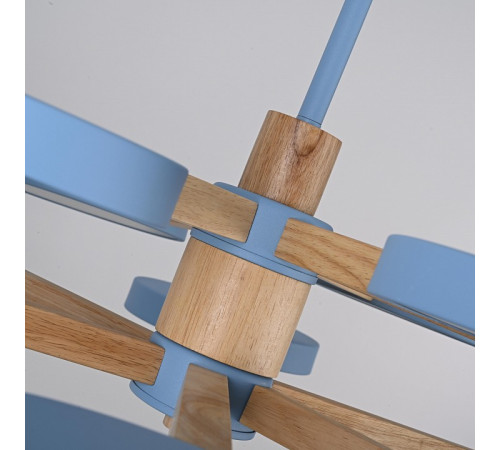 Люстра на штанге Imperiumloft TURNA Blue TURNA-DBL01