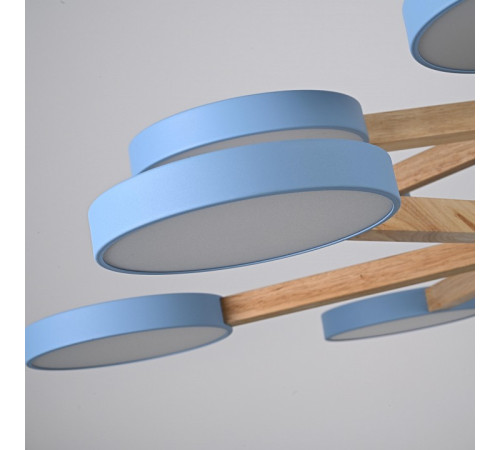 Люстра на штанге Imperiumloft TURNA Blue TURNA-DBL01