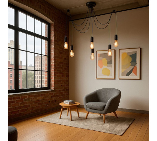 Подвесная люстра Imperiumloft Spider01