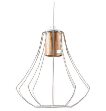 Подвесной светильник Imex MD.9052 MD.9052-1-P-WH+WOOD
