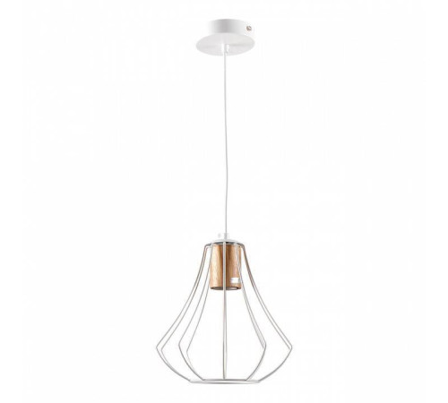 Подвесной светильник Imex MD.9052 MD.9052-1-P-WH+WOOD