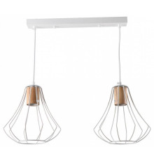 Подвесной светильник Imex MD.9052 MD.9052-2-P-WH+WOOD