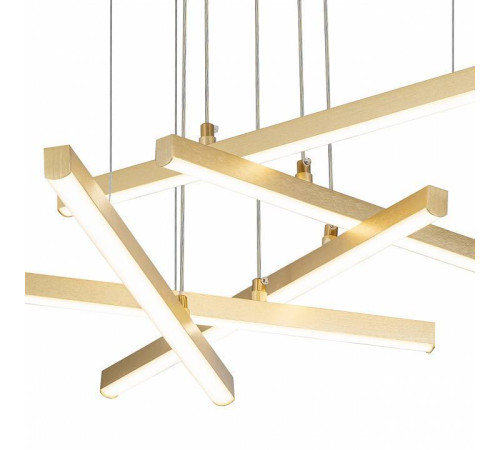 Подвесная люстра Indigo Paralleli 14017/5P Gold