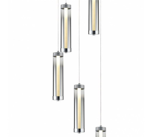 Подвесной светильник Indigo Rilucente 11061/5P Chrome