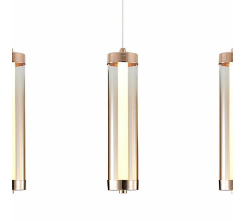 Подвесной светильник Indigo Rilucente 11061/3P Gold