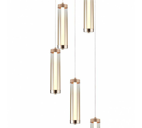 Подвесной светильник Indigo Rilucente 11061/5P Gold