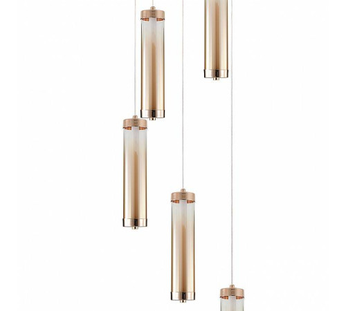 Подвесной светильник Indigo Rilucente 11061/5P Gold