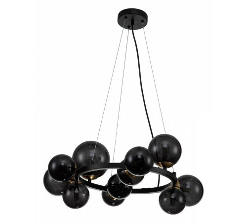 Подвесная люстра Indigo Molecola 11018/11P Black