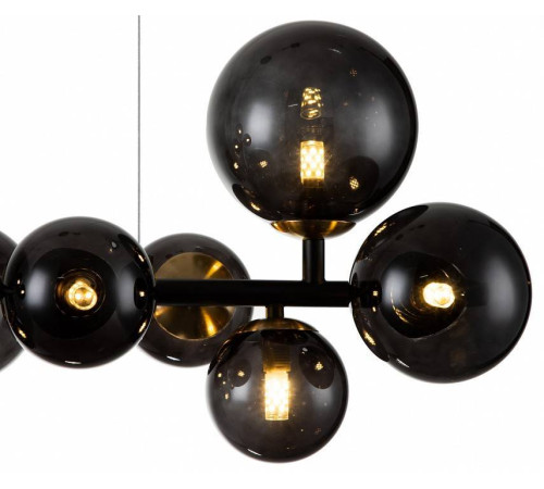 Подвесная люстра Indigo Molecola 11018/10P Black