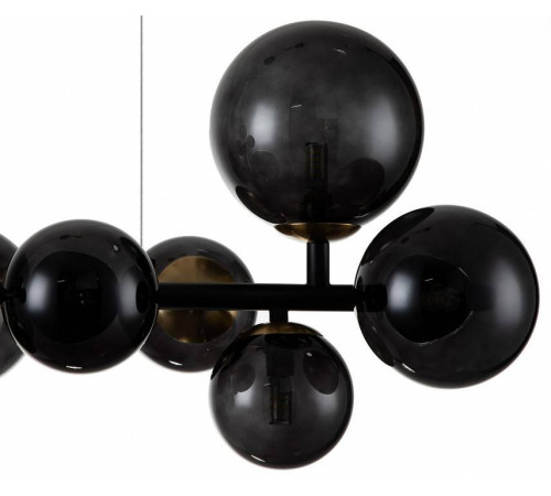 Подвесная люстра Indigo Molecola 11018/10P Black