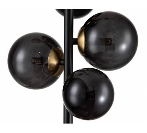 Подвесная люстра Indigo Molecola 11018/6P Black