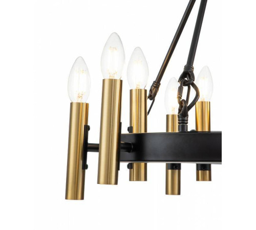 Подвесная люстра Indigo Cero 13009/9P Black