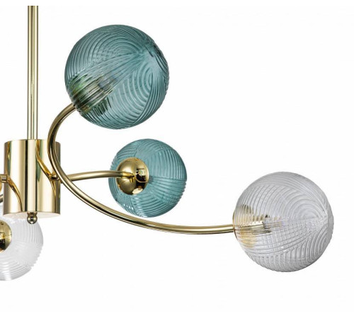 Люстра на штанге Indigo Selva 11032/6R Gold