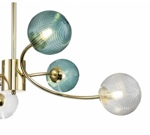 Люстра на штанге Indigo Selva 11032/6R Gold