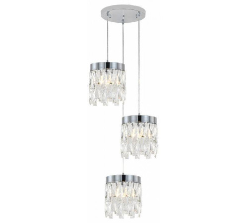 Подвесной светильник Indigo Anna 12029/3P Chrome