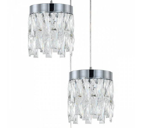 Подвесной светильник Indigo Anna 12029/3P Chrome