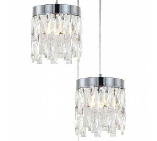 Подвесной светильник Indigo Anna 12029/3P Chrome