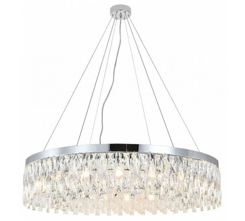 Подвесная люстра Indigo Anna 12029/18P Chrome