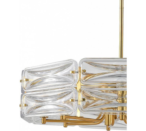 Светильник на штанге Indigo Zaffiro 12046/8P Brass