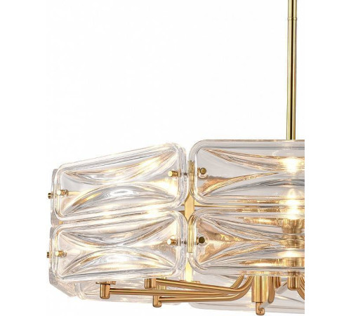 Светильник на штанге Indigo Zaffiro 12046/8P Brass