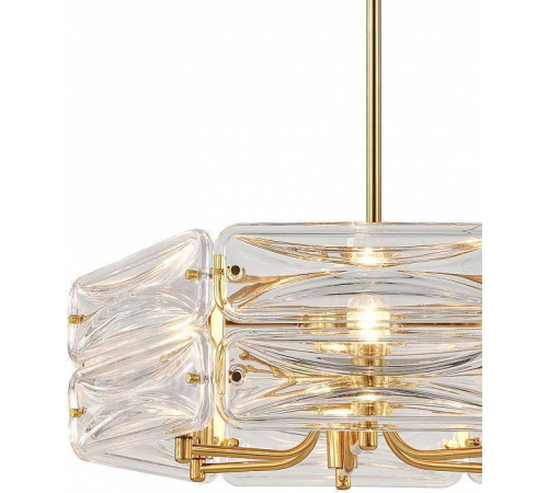 Светильник на штанге Indigo Zaffiro 12046/6P Brass