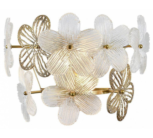 Накладной светильник Indigo Fiori 12049/2W Brass