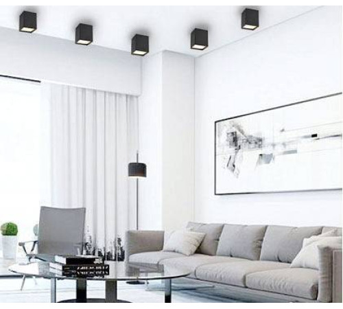 Накладной светильник Italline DL 3028 DL 3028 black 3000K