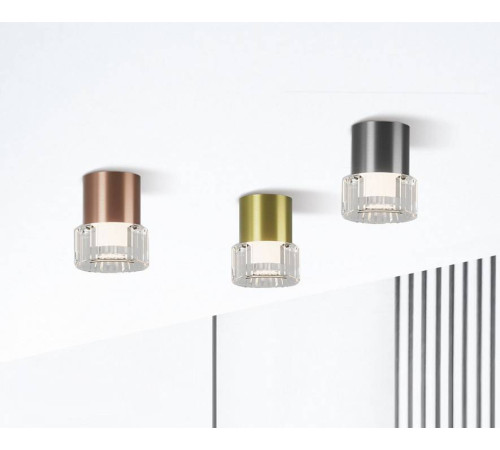 Накладной светильник Italline IT014-0202 IT014-0202 dark silver